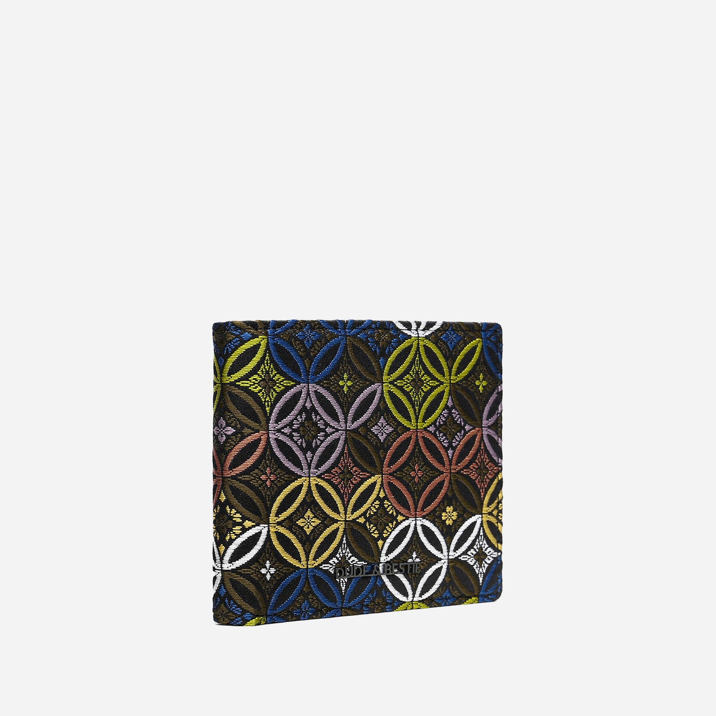 雙摺式錢包 - 七寶紋