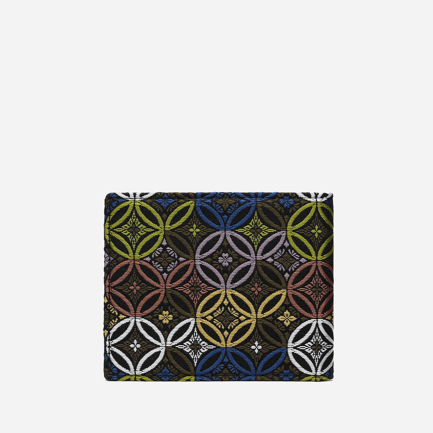 雙摺式錢包 - 七寶紋