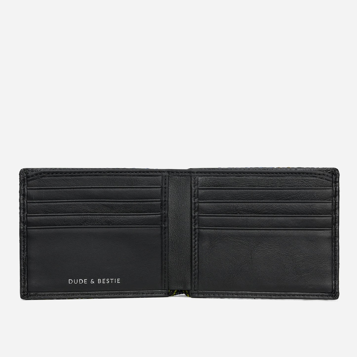 雙摺式錢包 - 七寶紋