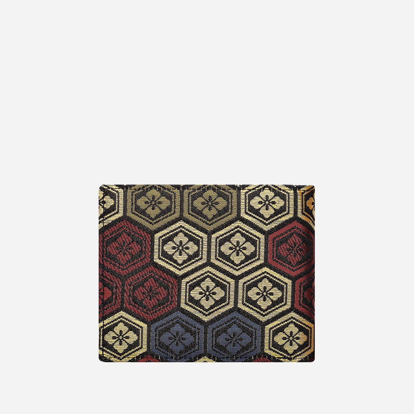 雙摺式錢包 - 龜甲花菱