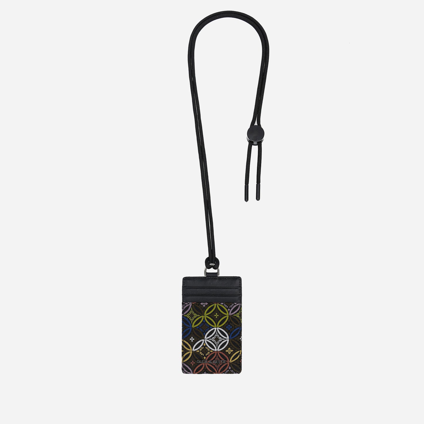 垂直卡片套 - 七寶紋