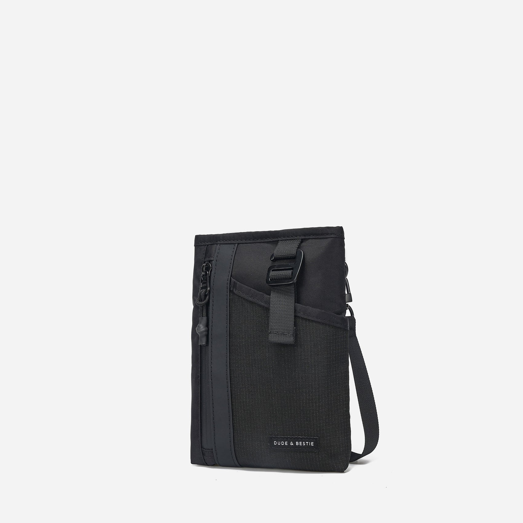 Shield Crossbody Bag (Black)