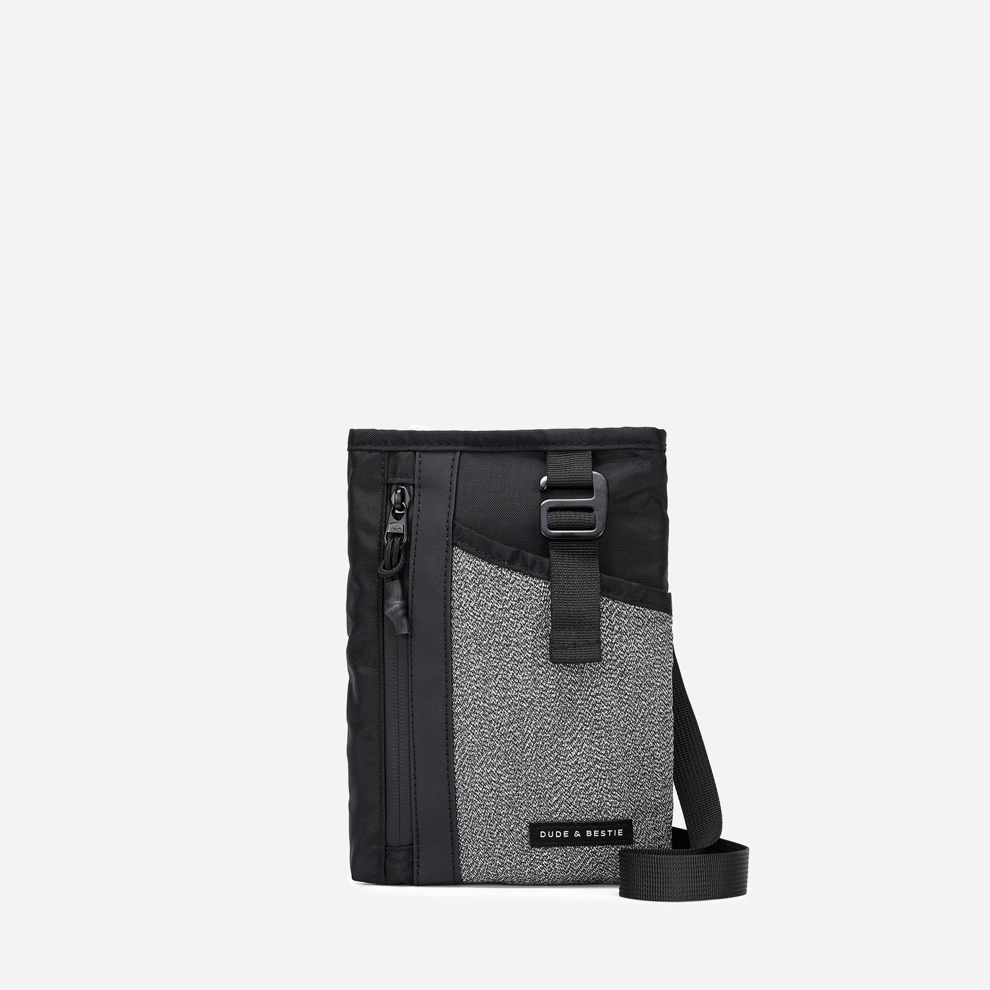 Shield Crossbody Bag (Gray)