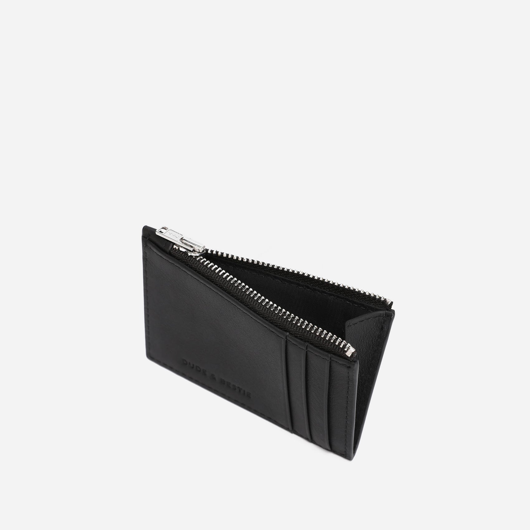 Zipped Card Holder (Black)