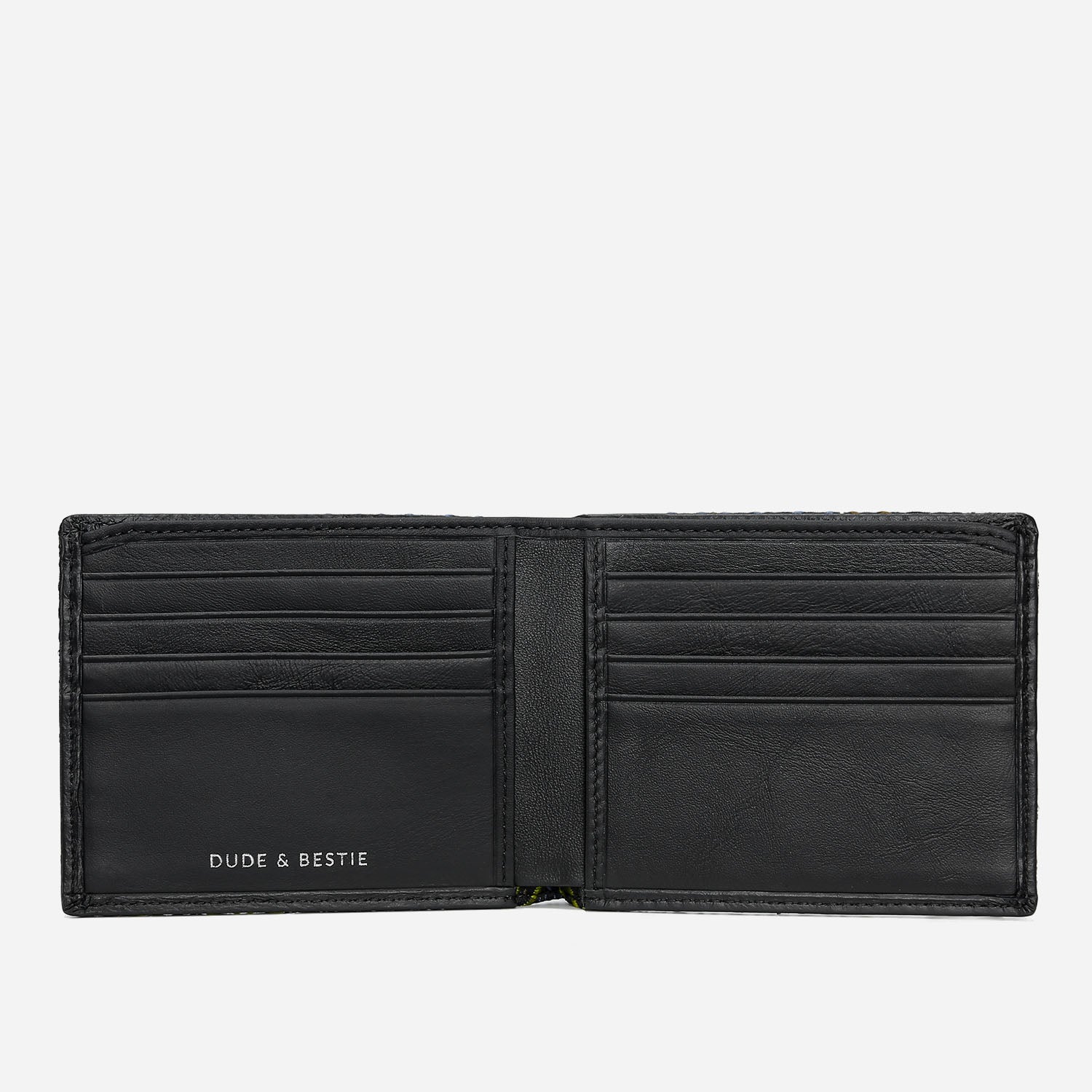 雙摺式錢包 - 七寶紋