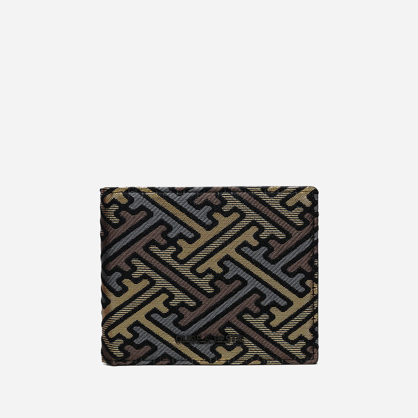 雙摺式錢包 - 卍字紋