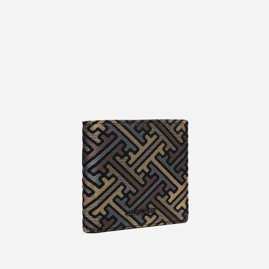 雙摺式錢包 - 卍字紋