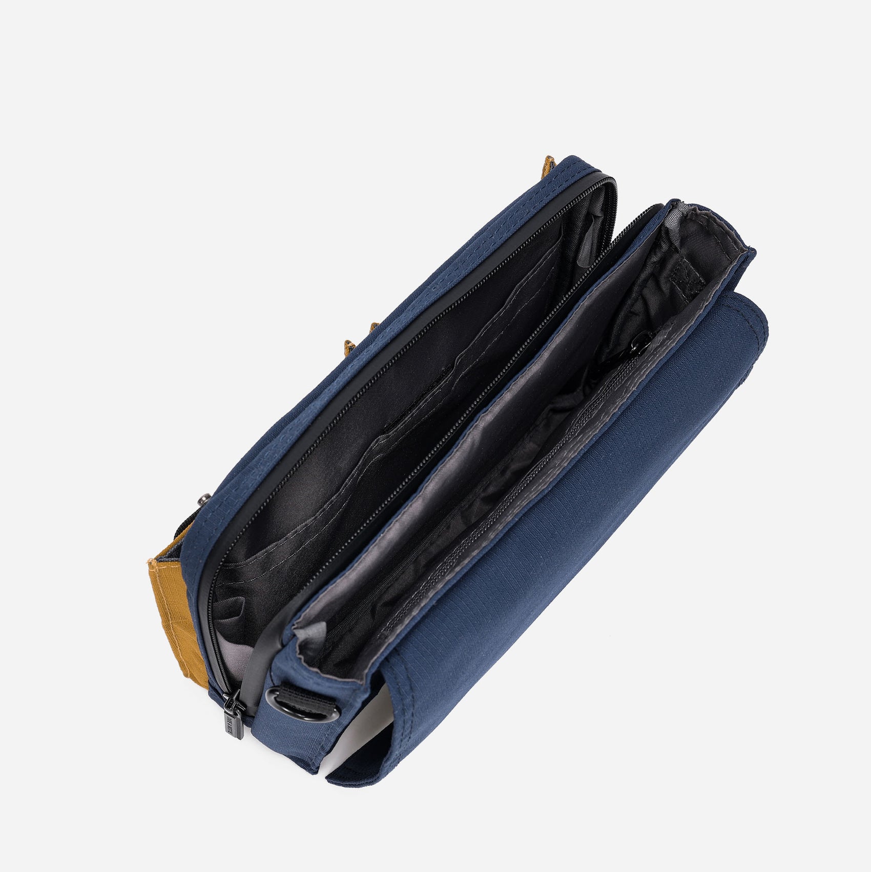 Wander Crossbody Bag (Navy/Orange)