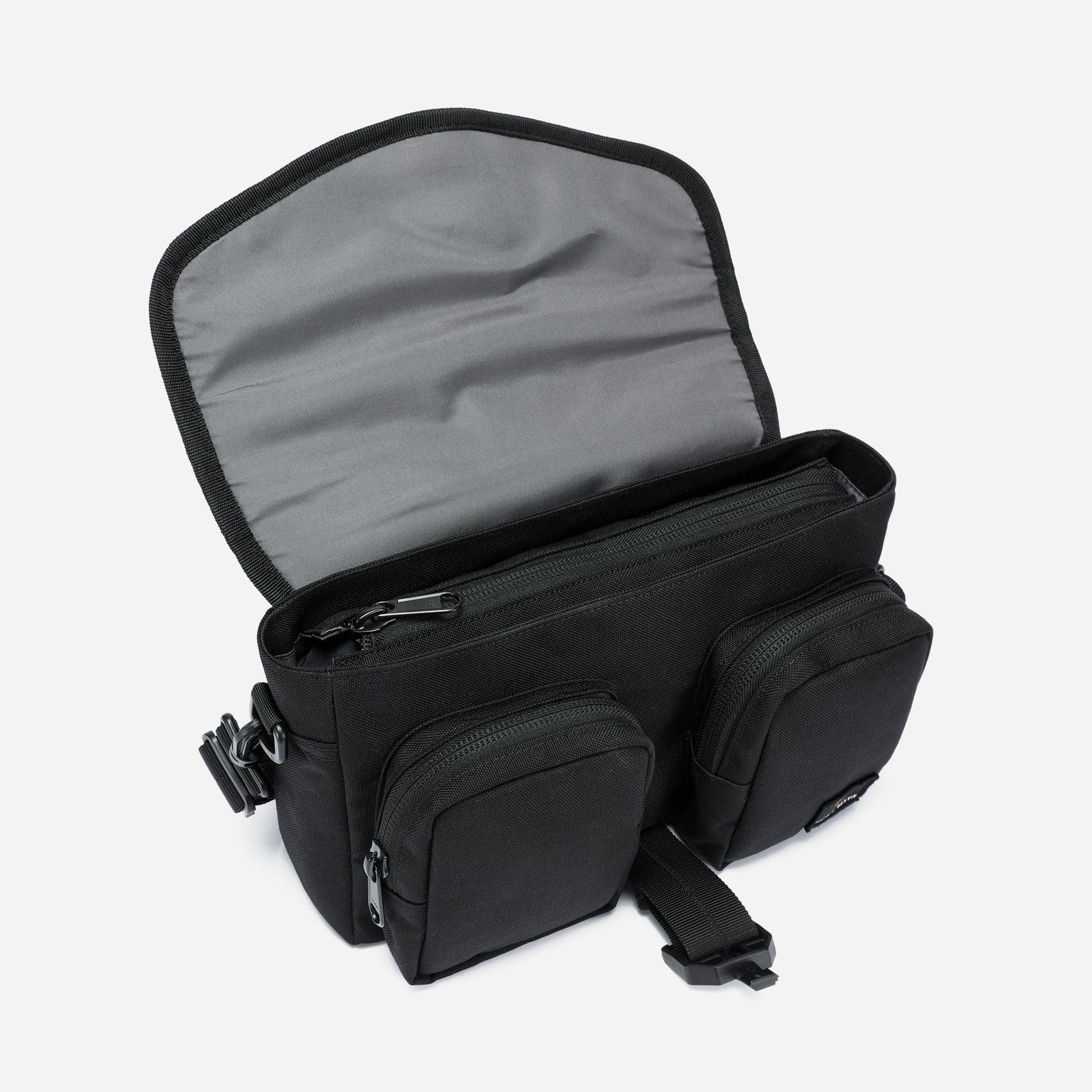 Tank Crossbody Bag (Black)