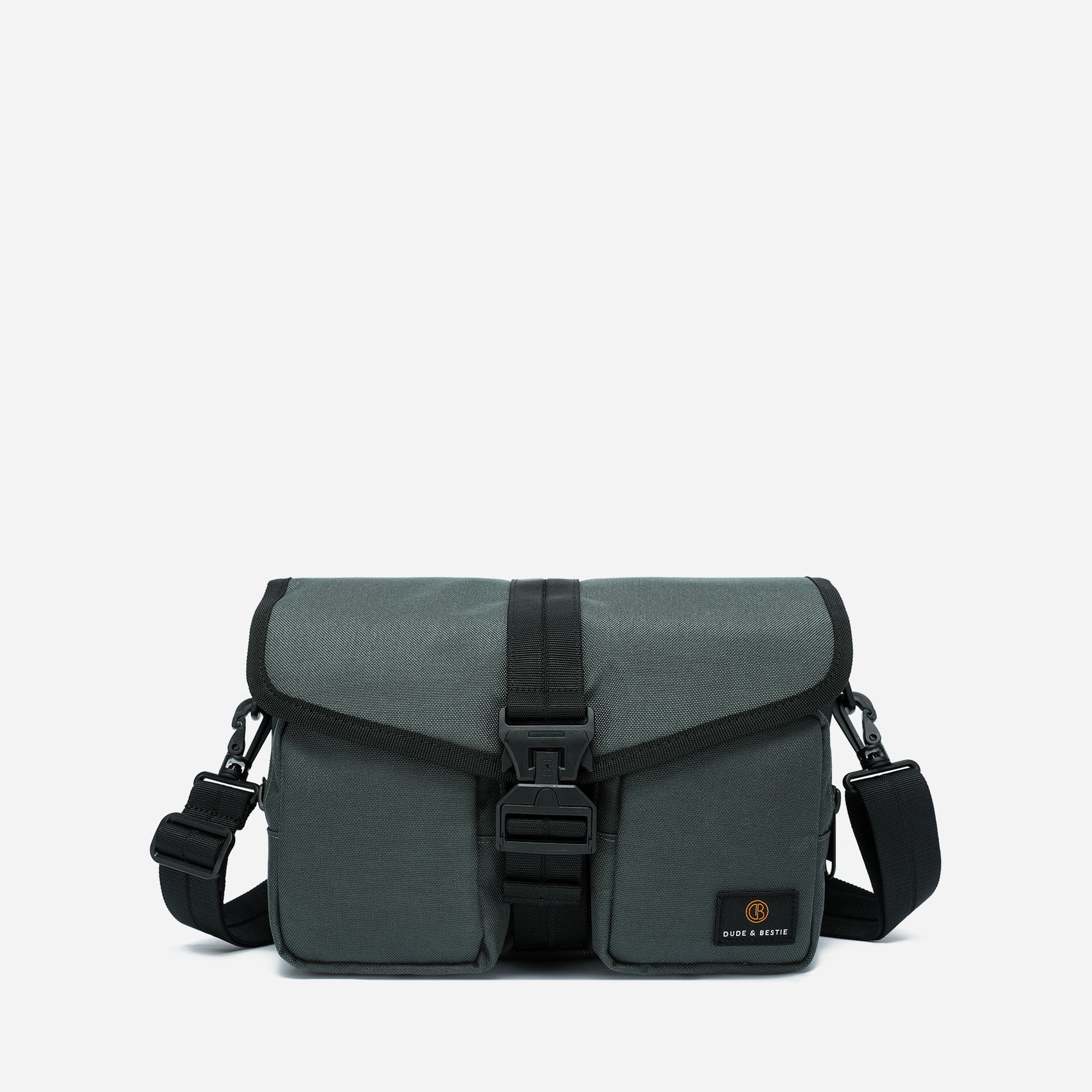 Tank Crossbody Bag (Gray)