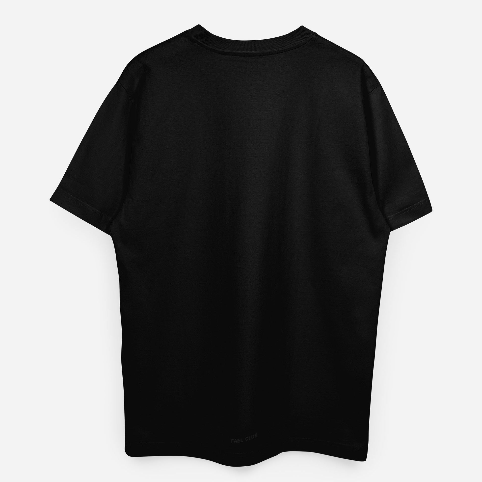 Fuiji Raijin Nishijin-ori Embroidery T-shirt Black Color