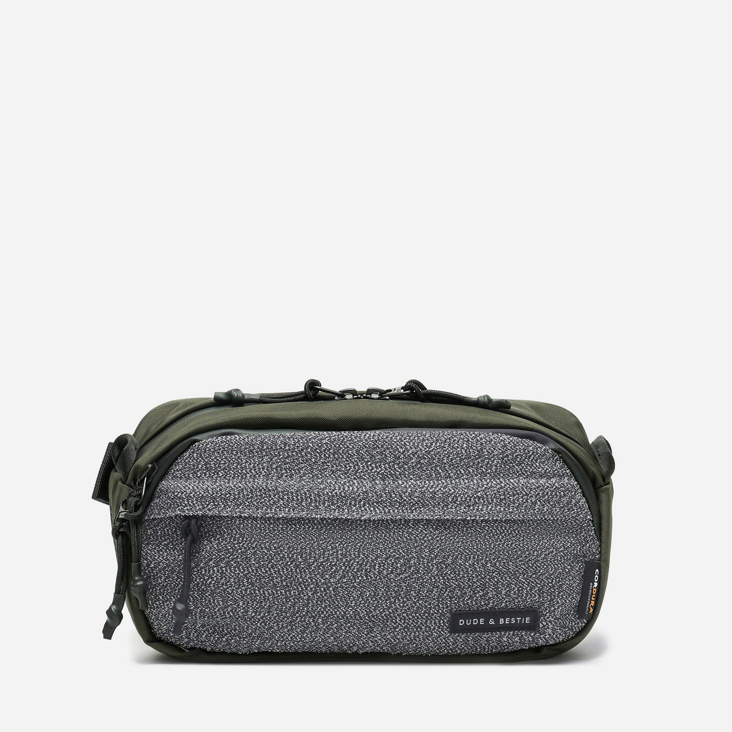 Anti-Theft Slash-Proof RFID Guard Sling Bag - Green Color