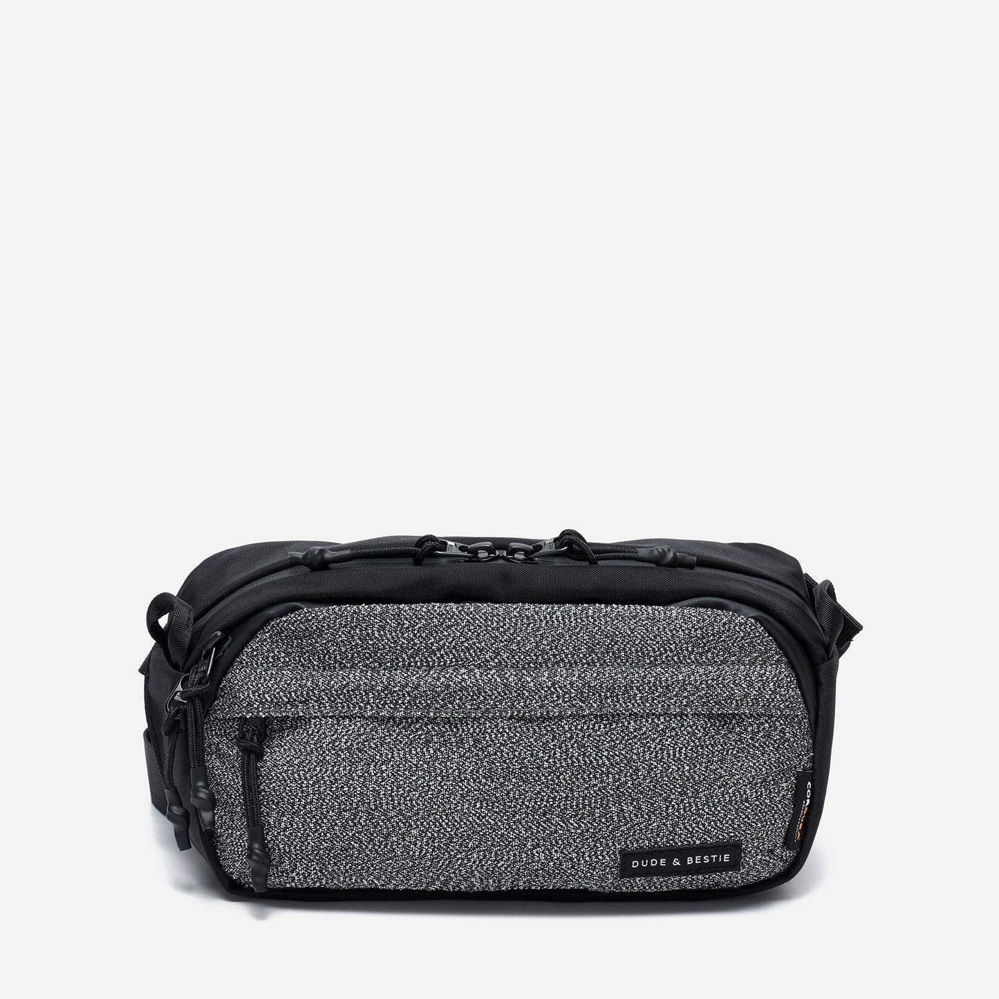 Anti-Theft Slash-Proof RFID Guard Sling Bag - Black Color