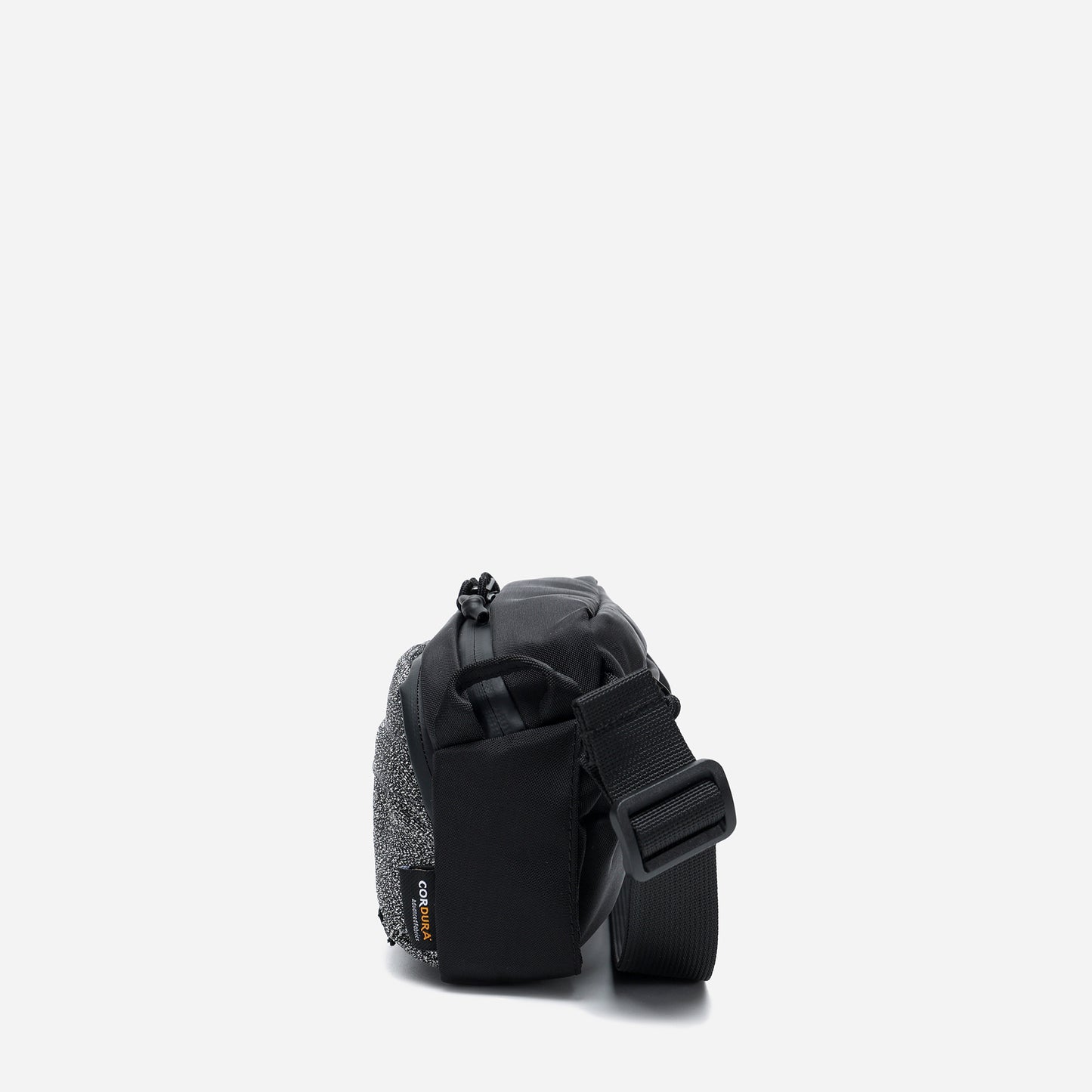 Anti-Theft Slash-Proof RFID Guard Sling Bag - Black Color