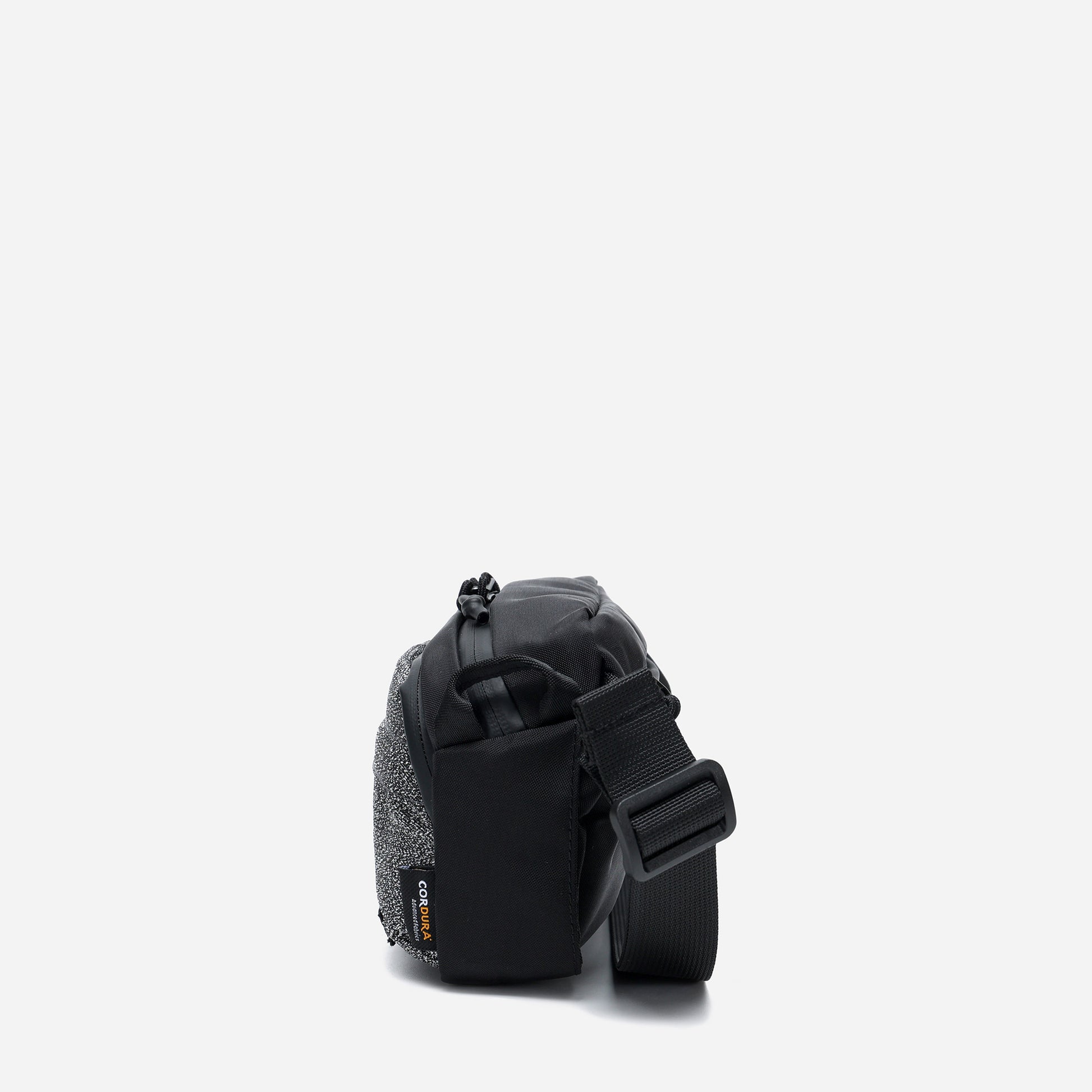 Anti-Theft Slash-Proof RFID Guard Sling Bag - Black Color