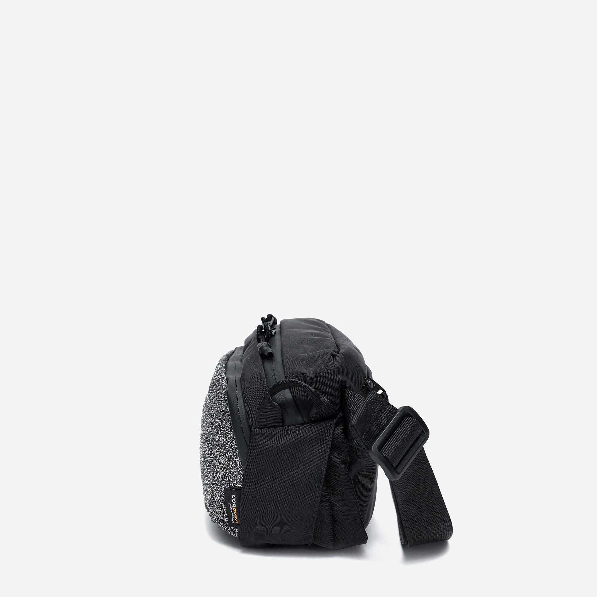 Anti-Theft Slash-Proof RFID Guard Sling Bag - Black Color