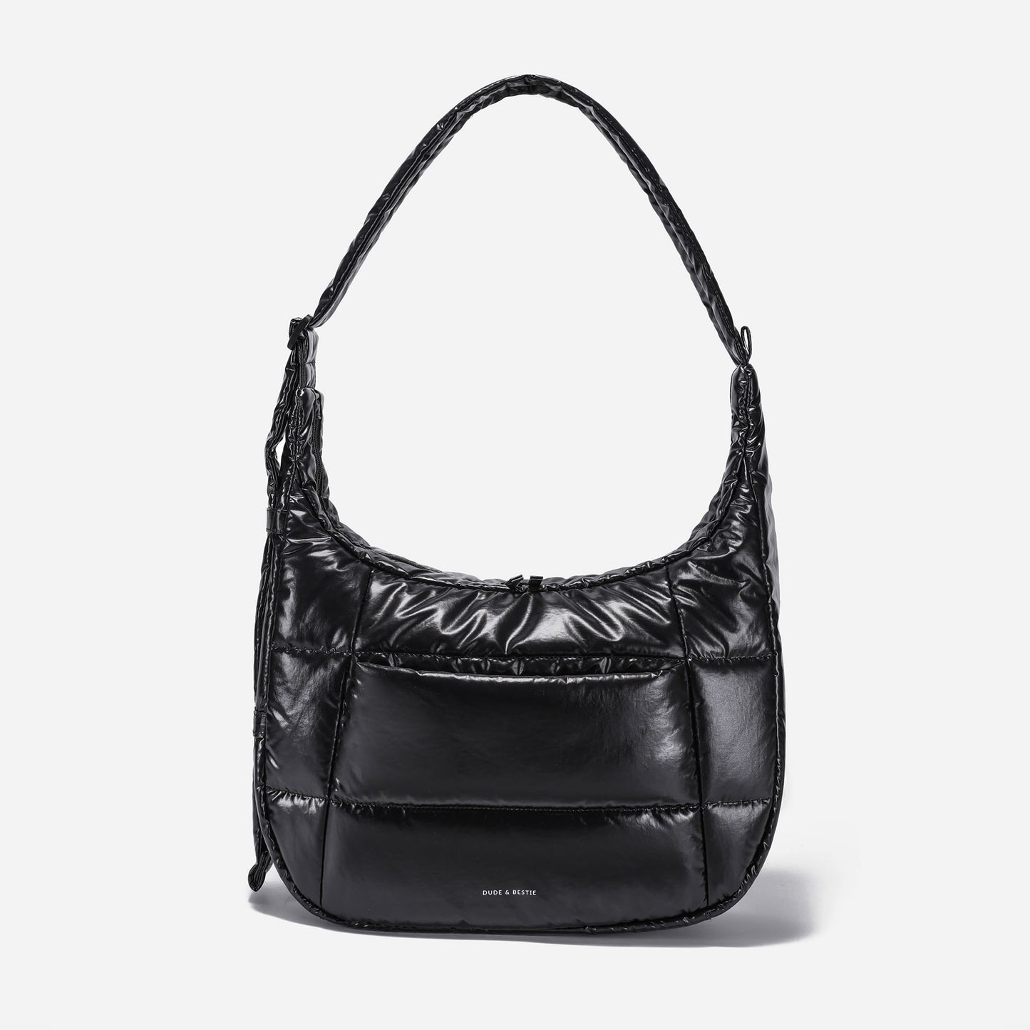 Hobo Puff Bag Polish (Black)