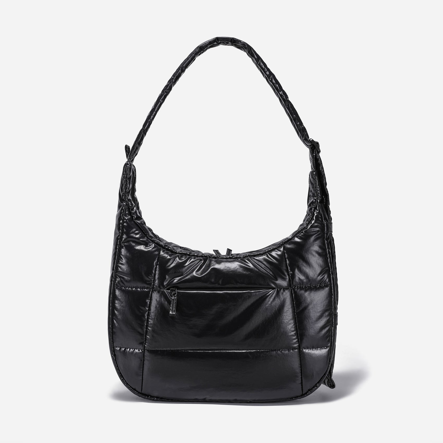 Hobo Puff Bag Polish (Black)