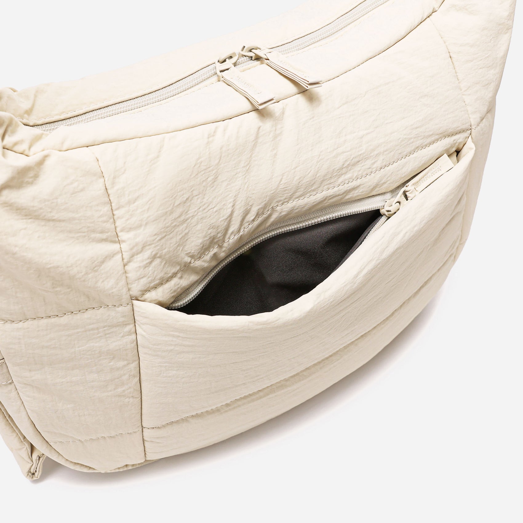 Puff Hobo Bag Crossbody Bags Dude & Bestie (Milk)