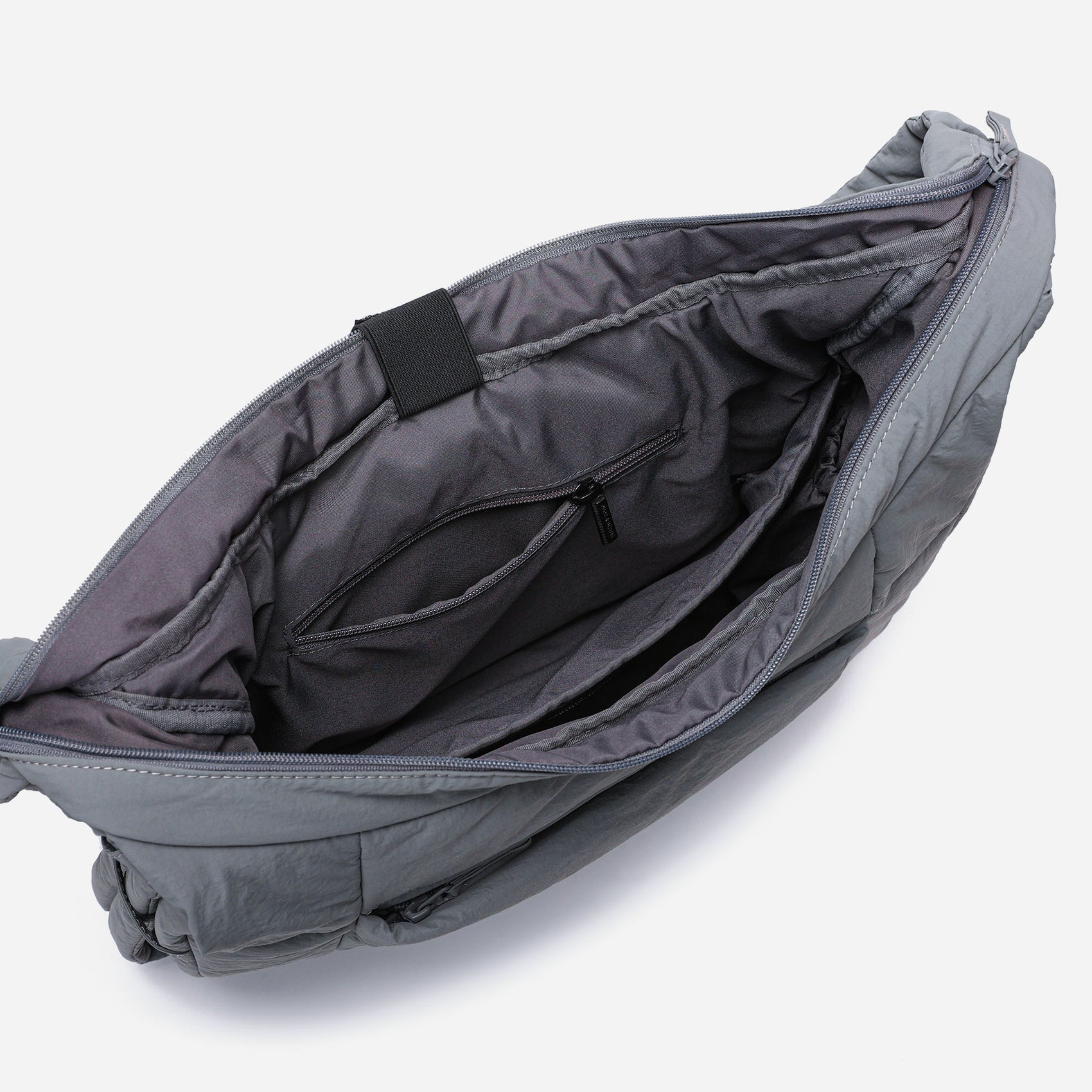 Puff Hobo Bag Crossbody Bags Dude & Bestie (Gray)