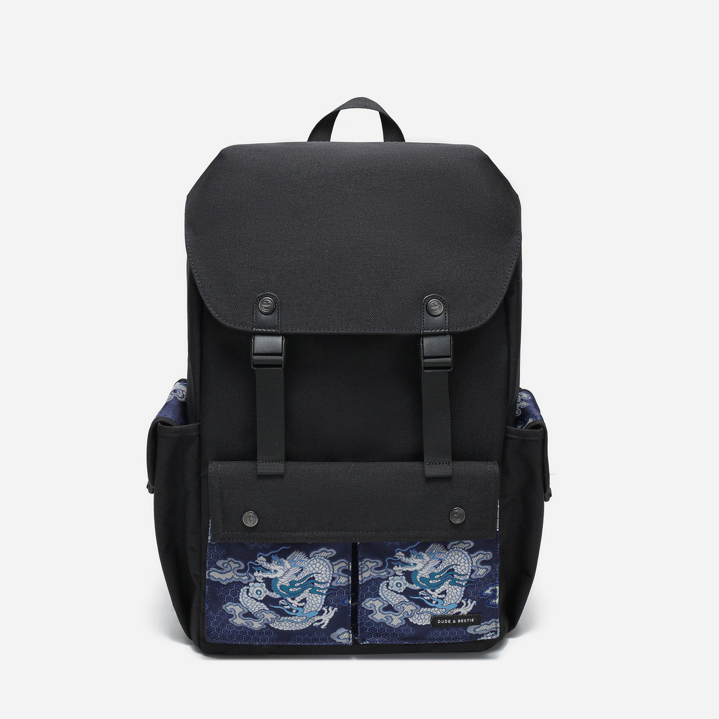 Dude & Bestie Predatir Backpack with Nishijin'ori in Ganryu Dragon Pattern