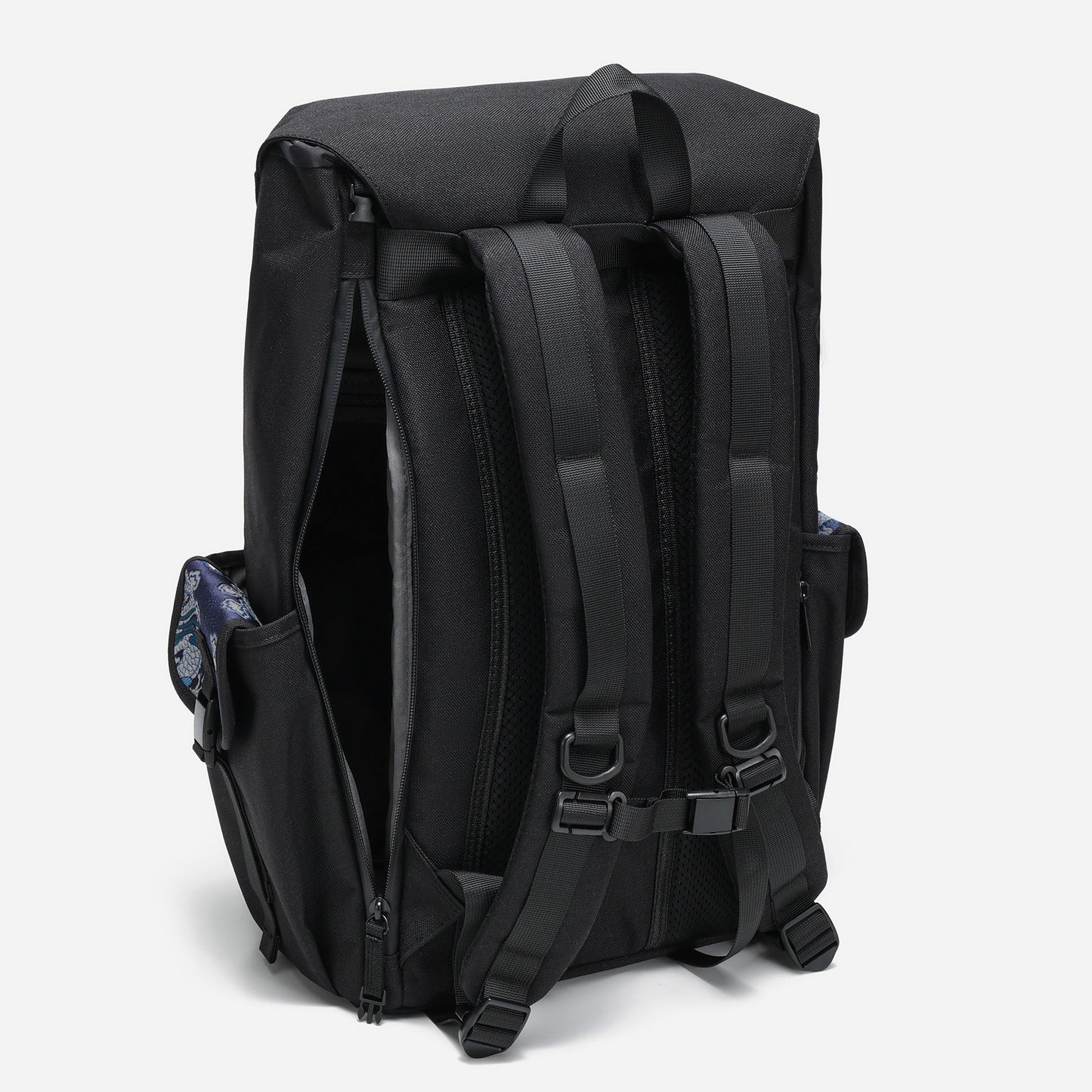 Dude & Bestie Predatir Backpack with Nishijin'ori in Ganryu Dragon Pattern detail