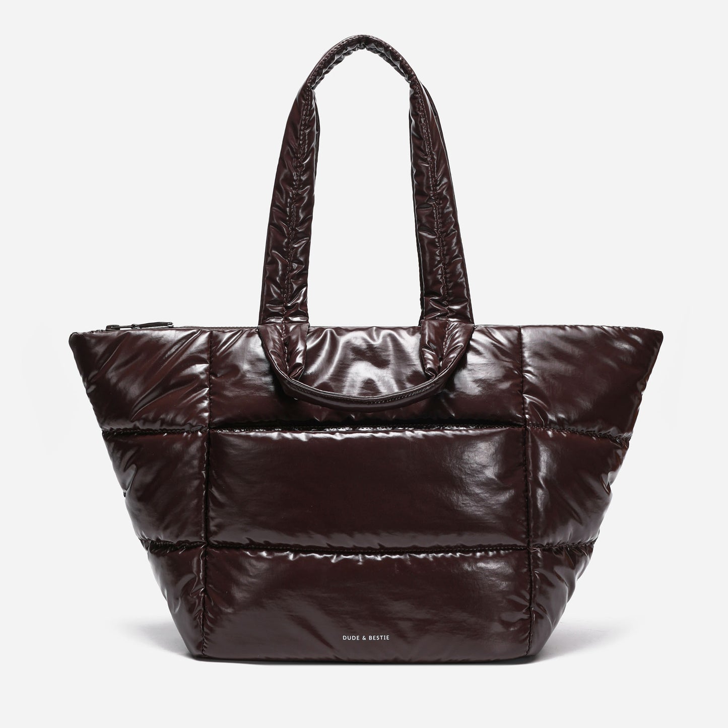 Puff Tote Polish (Brown)