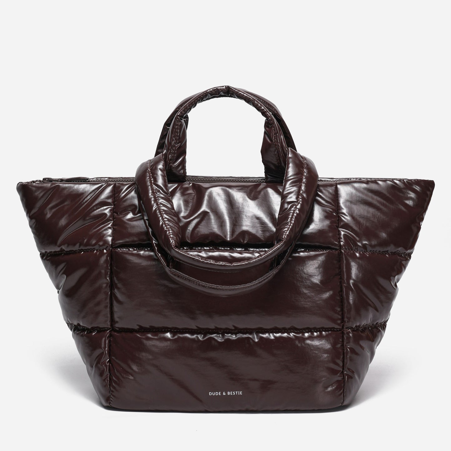 Puff Tote Polish (Brown)