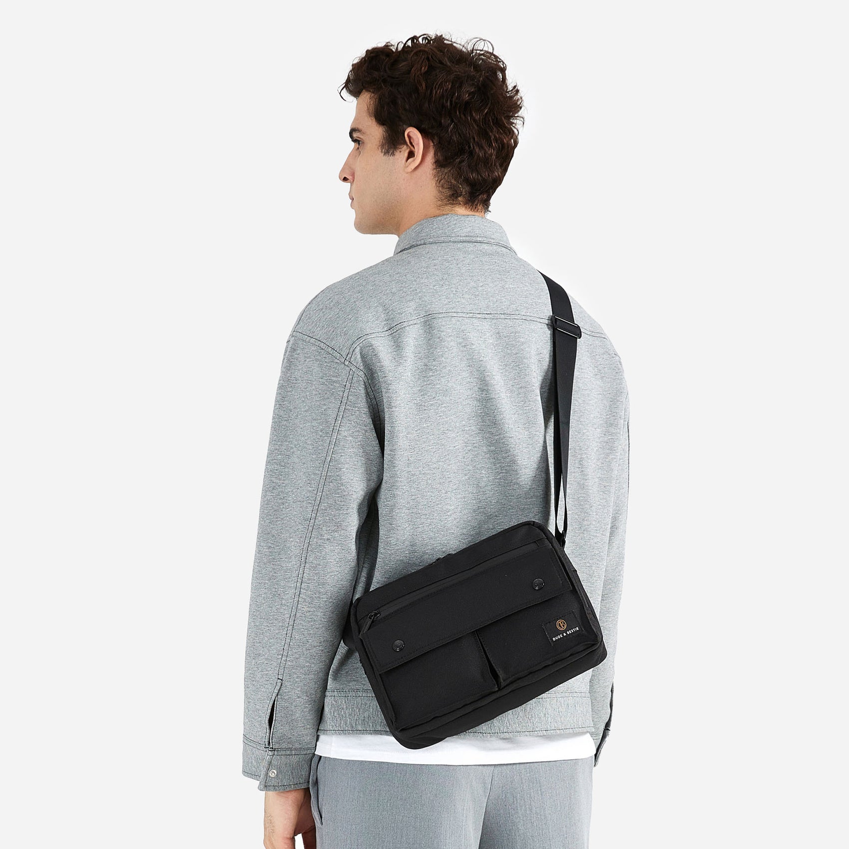 Skyline Crossbody Bag (Black)