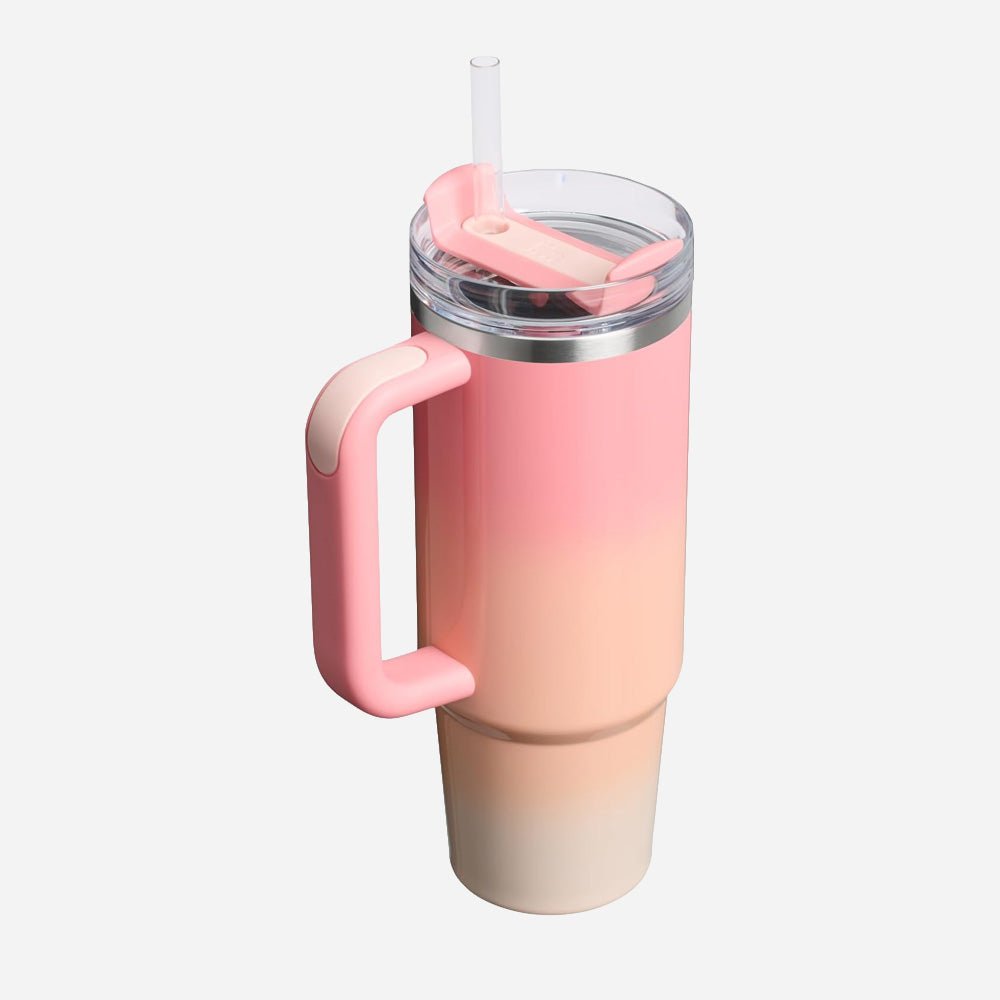 Stanley 1913 The Quencher H2.0 Flowstate™ Tumbler 30 OZ in Pink Mesa Sunset
