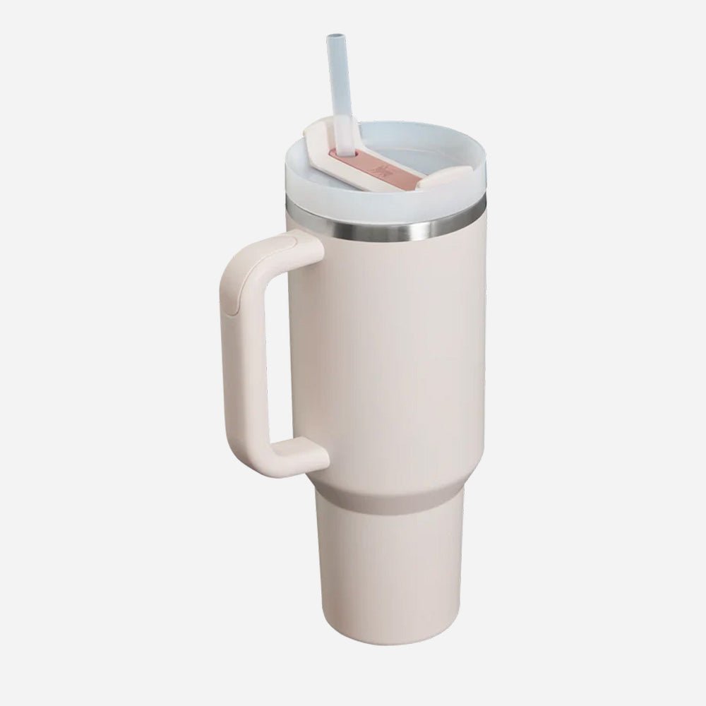 Stanley 1913 The Quencher H2.0 Flowstate™ Tumbler 40 OZ in Rose Qaurtz