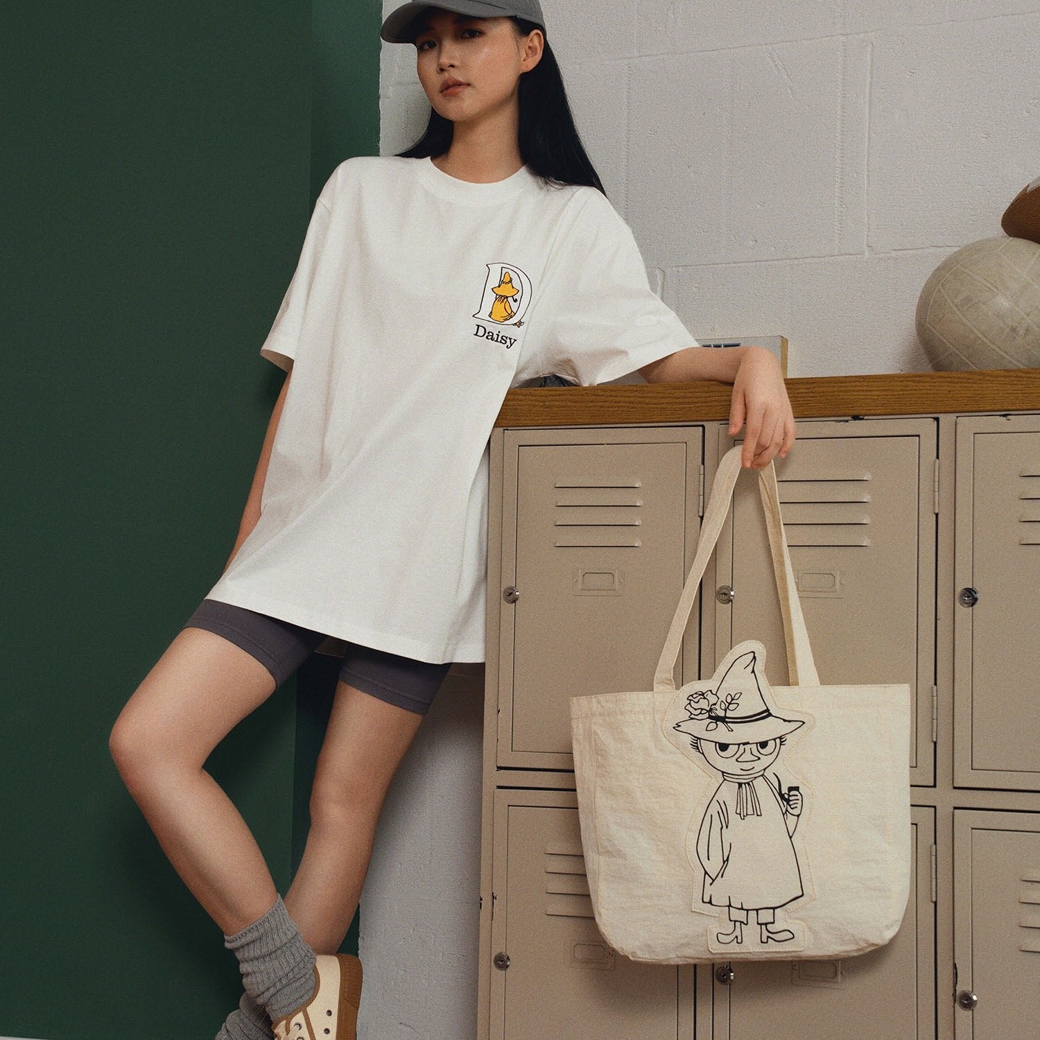 3D Tote Bag - Pinkoi x Moomin Limited Edition Tote Bags Dude & Bestie (Snufkin)