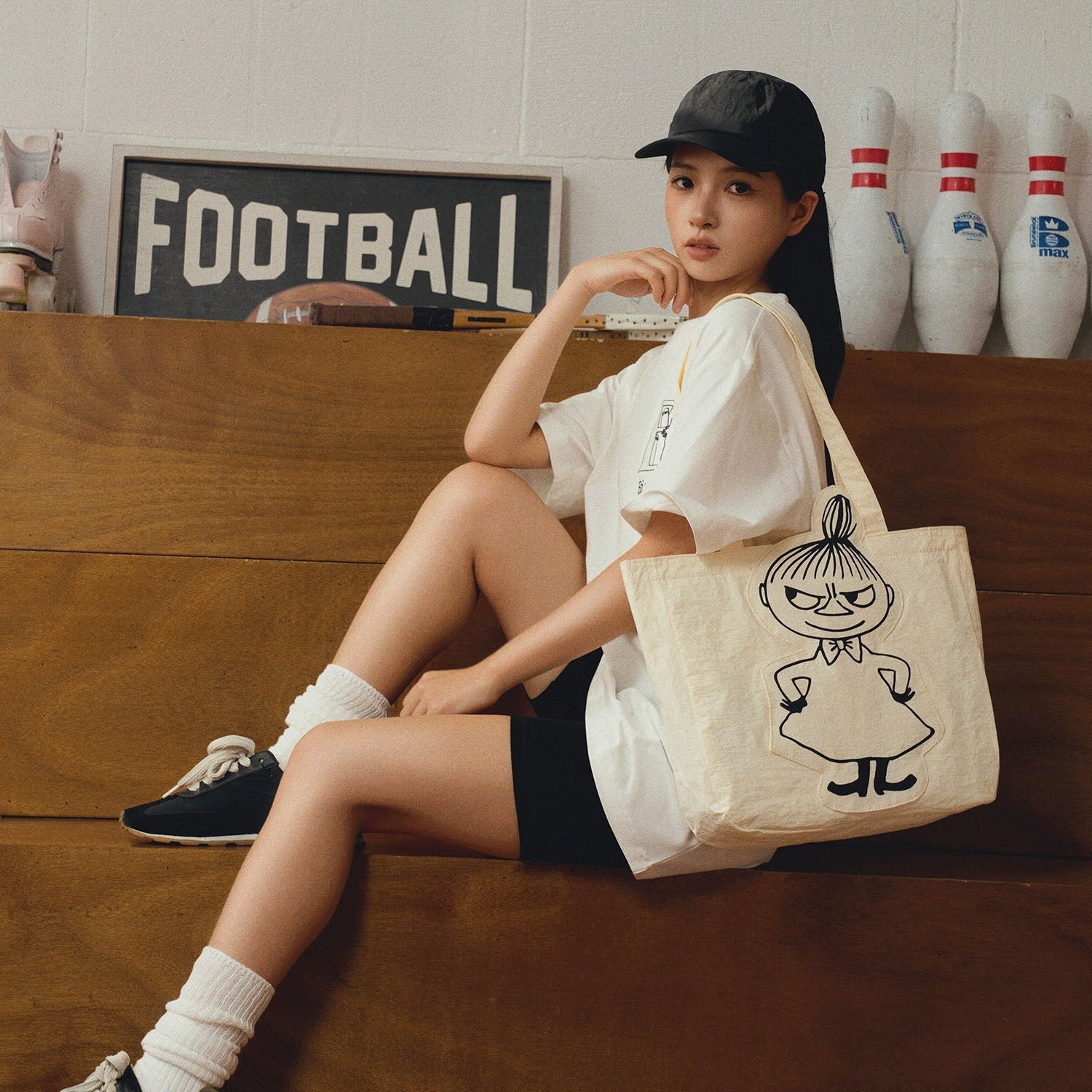 3D Tote Bag - Pinkoi x Moomin Limited Edition Tote Bags Dude & Bestie (Little My)