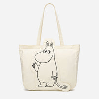 3D Tote Bag - Pinkoi x Moomin Limited Edition Tote Bags Dude & Bestie (Moomintroll)