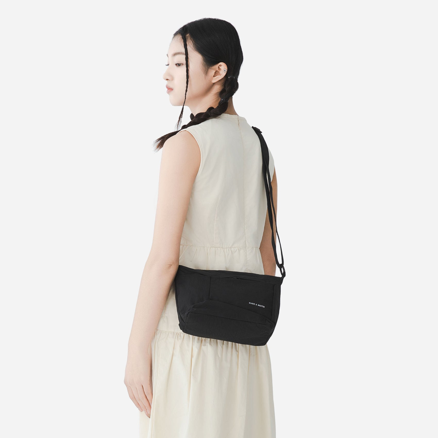 Aria Crossbody Bag (Black)