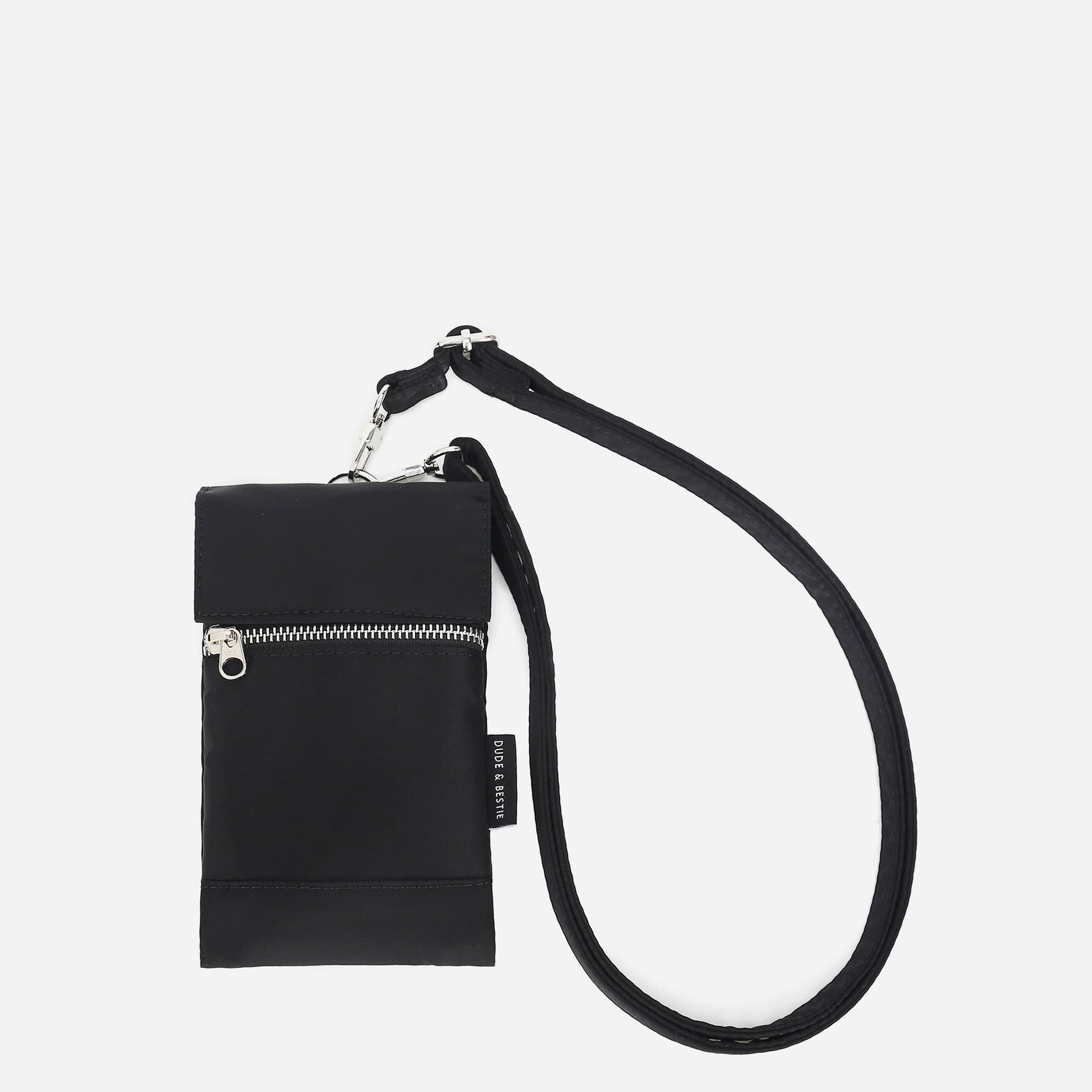 Flap Phone Bag (Black)