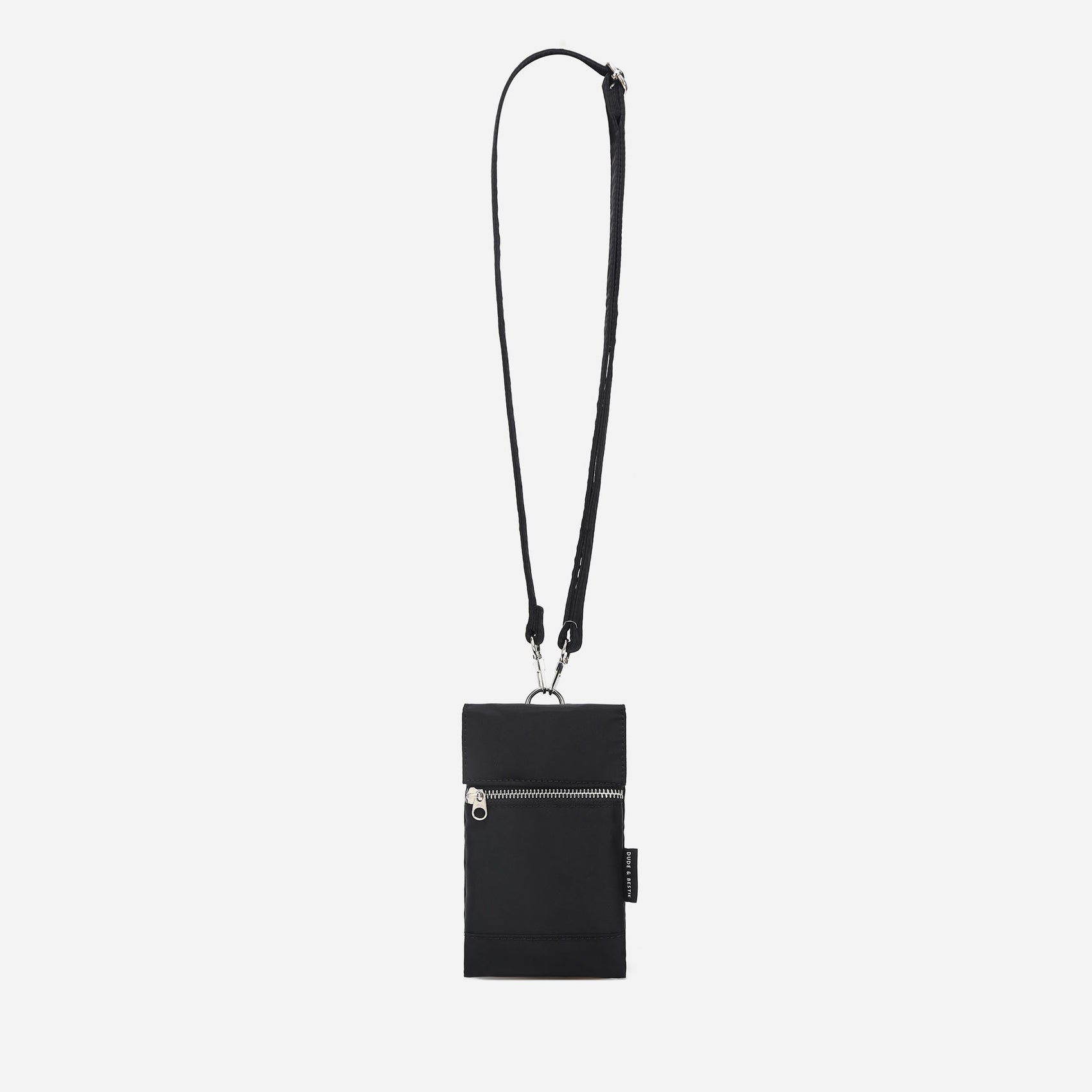 Flap Phone Bag (Black)
