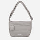 A light gray woven Corduroy Puff shoulder bag by Dude & Bestie Winter2026