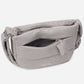 A light gray woven Corduroy Puff shoulder bag by Dude & Bestie Winter2026