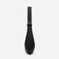 Dude & Bestie Puff Croissant Bag in Black, versatile all-match techwear crossbody bag