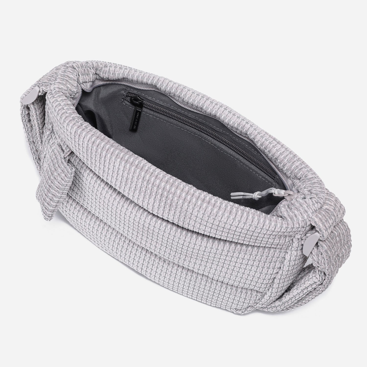 Puff Crossbody Bag Corduroy (Dove Gray)