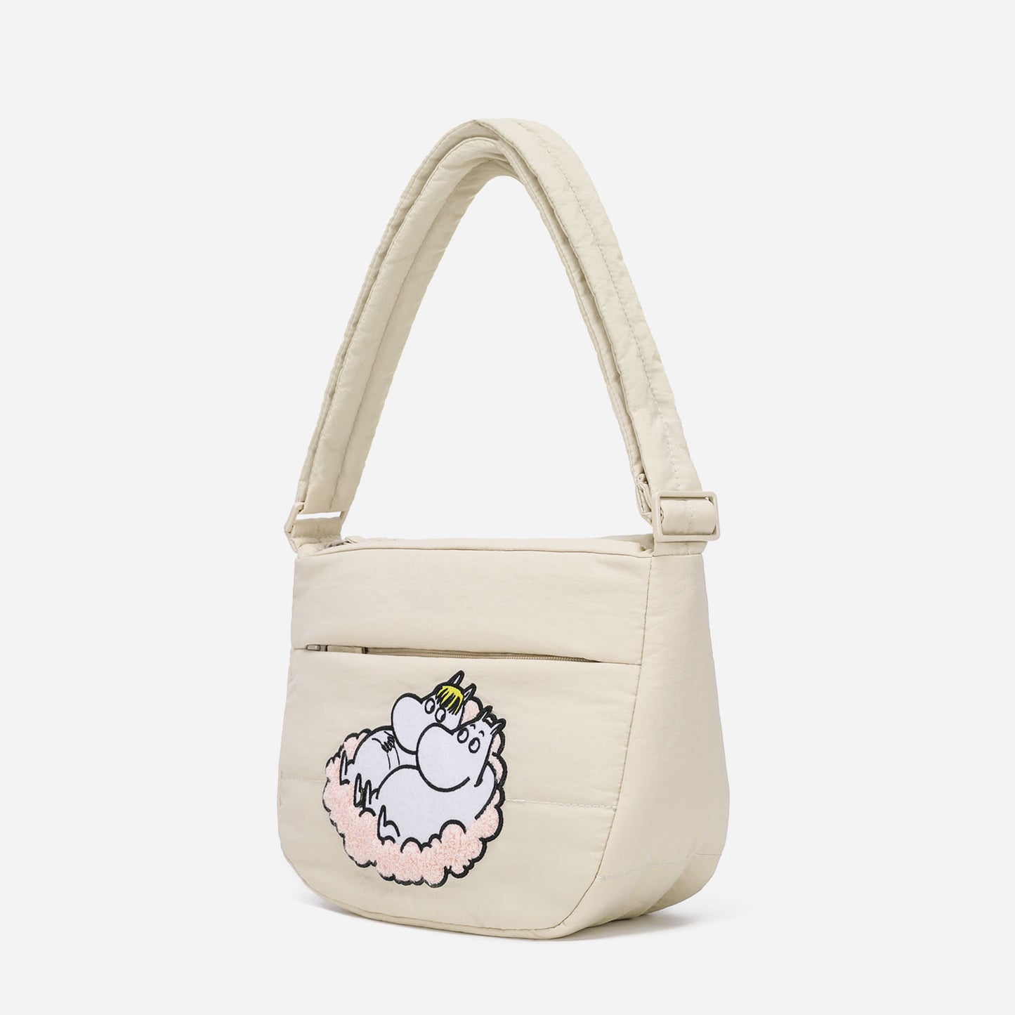 Puff Crossbody Bag - Pinkoi x Moomin Limited Edition Crossbody Bags (Moomintroll)