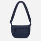 A Dark Navy woven corduroy shoulder bag by Dude & Bestie Winter 2026 Series