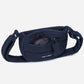 A Dark Navy woven corduroy shoulder bag by Dude & Bestie Winter 2026 Series