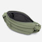 Dude & Bestie Small Puff Crossbody Bag in Khaki Green