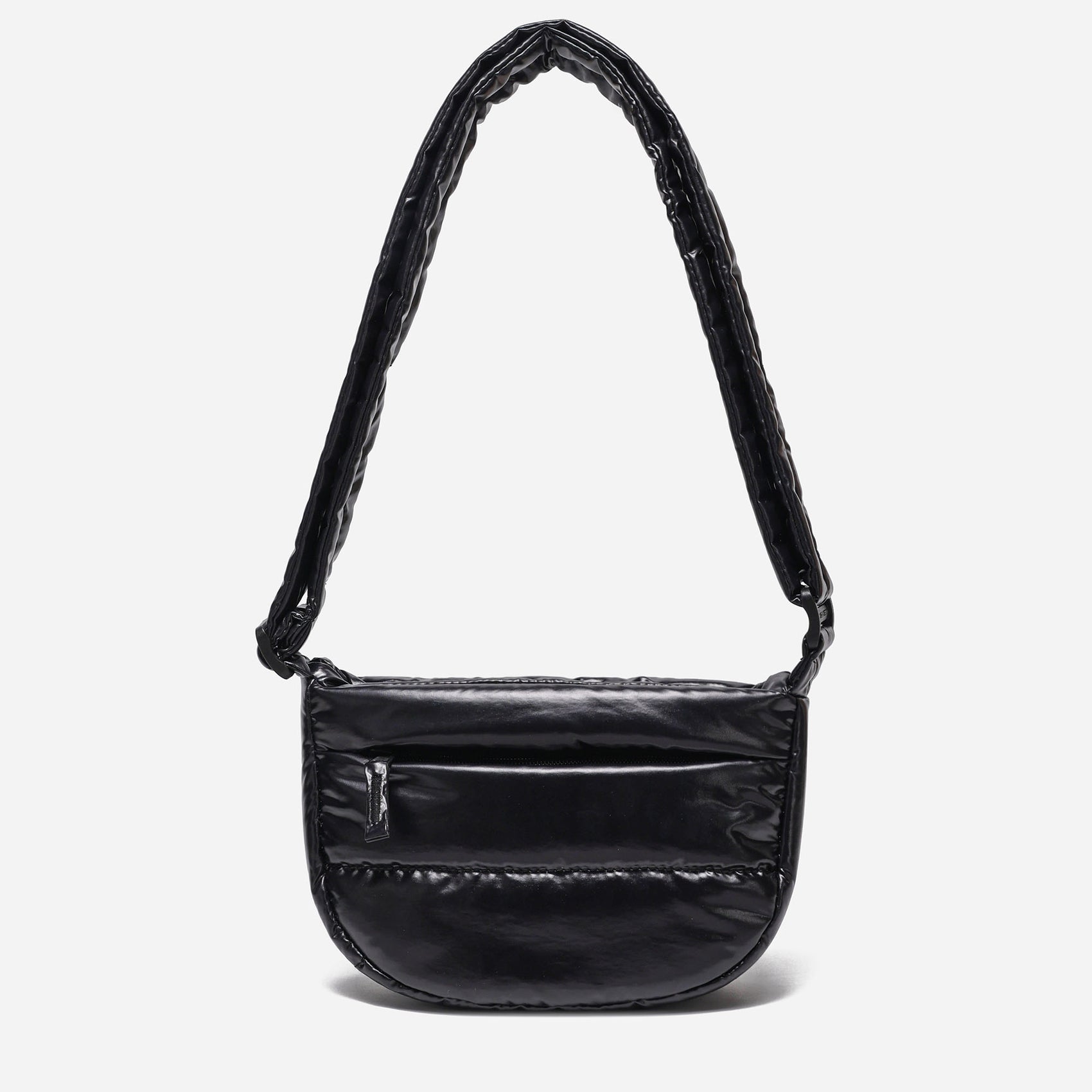 Small Puff Crossbody Bag Polish Series (Black)