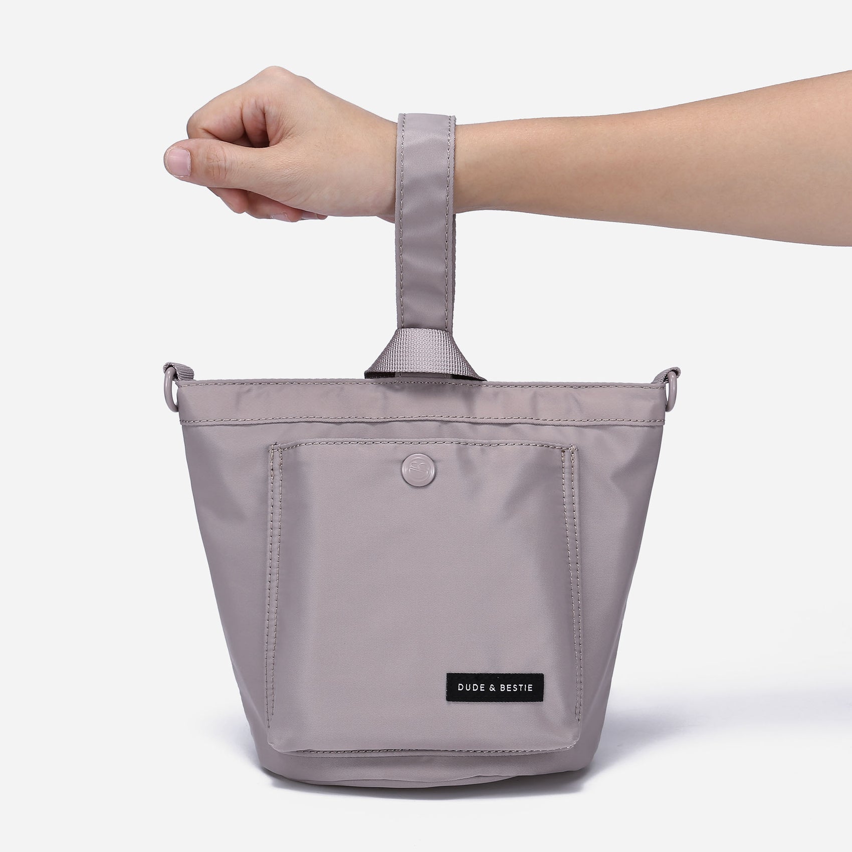 Dude & Bestie Age Bucket Bag - Lilac