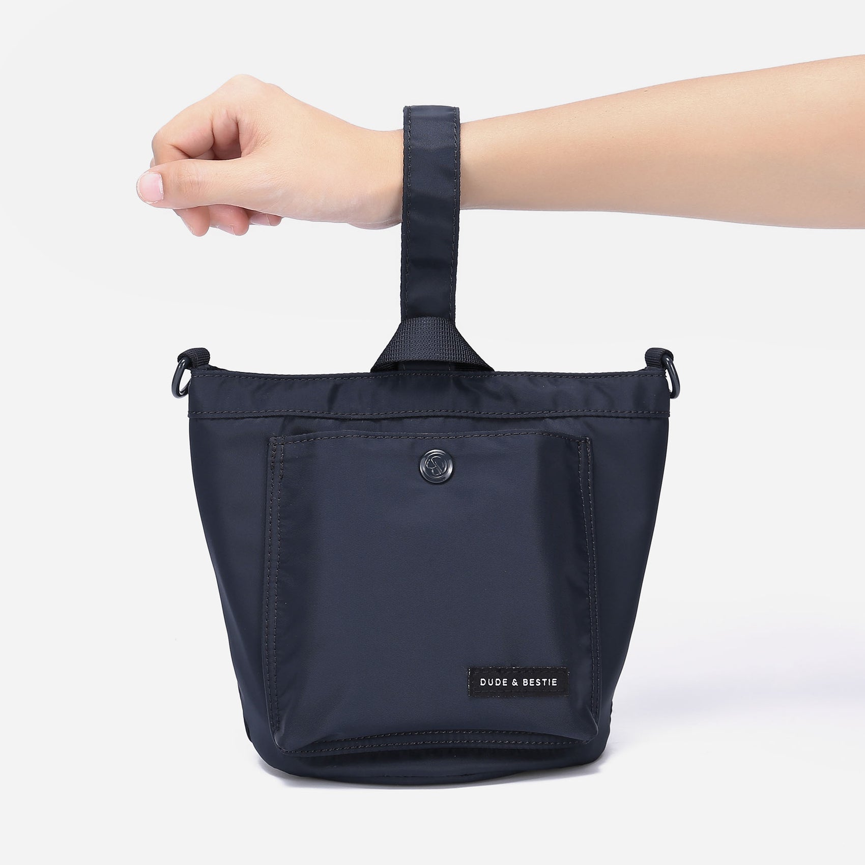 Dude & Bestie Age Bucket Bag - Navy