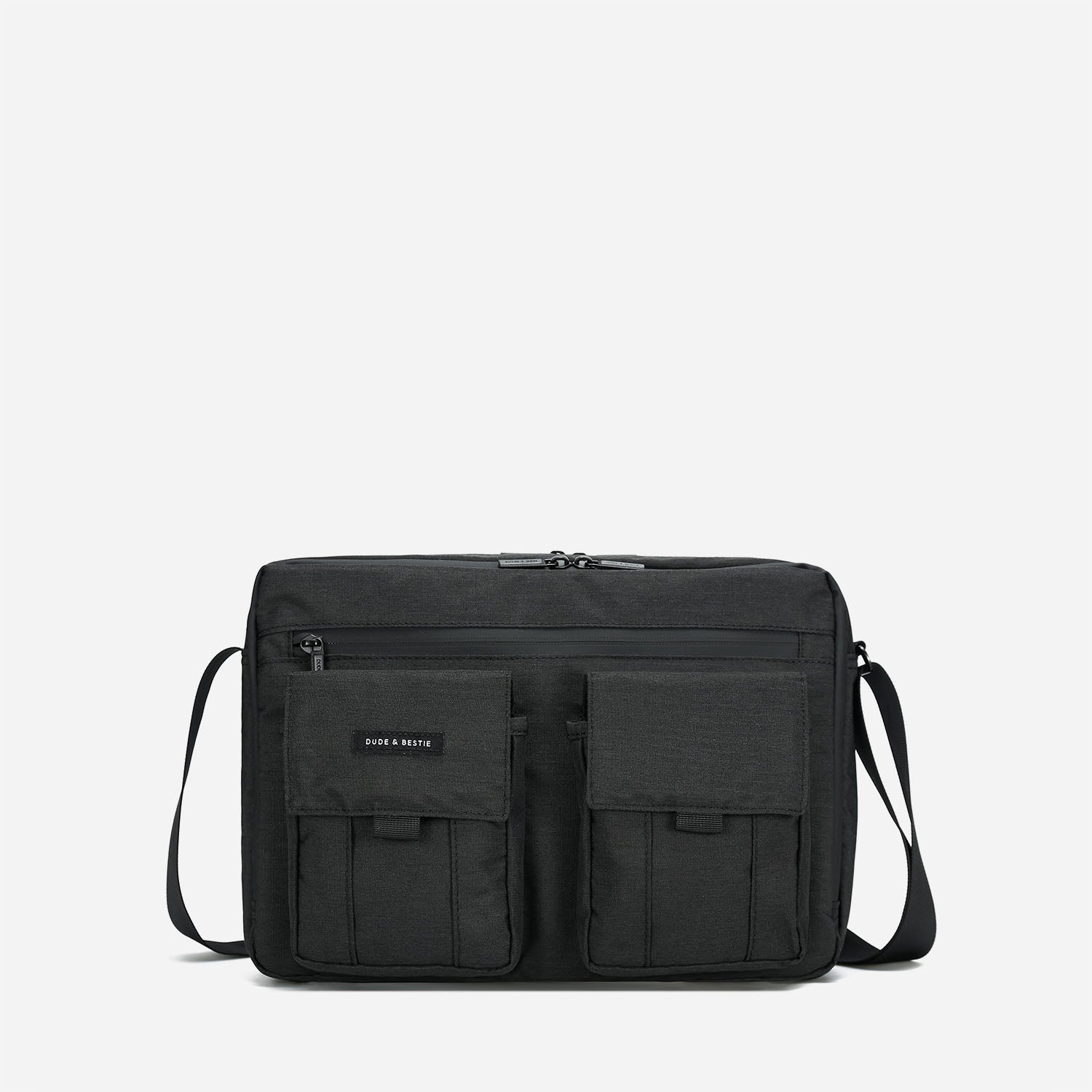 Roman Crossbody Bag (Black)