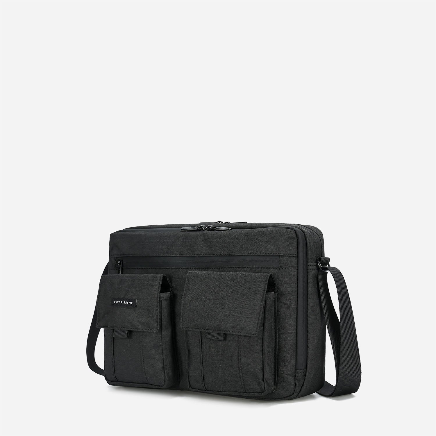 Roman Crossbody Bag (Black)